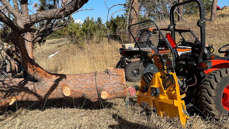 45H Uniforest Log Skidding Winch