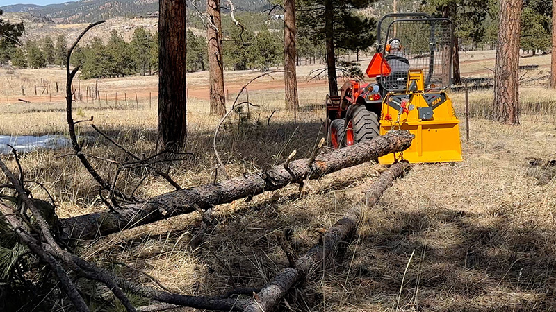 45H Uniforest Log Skidding Winch