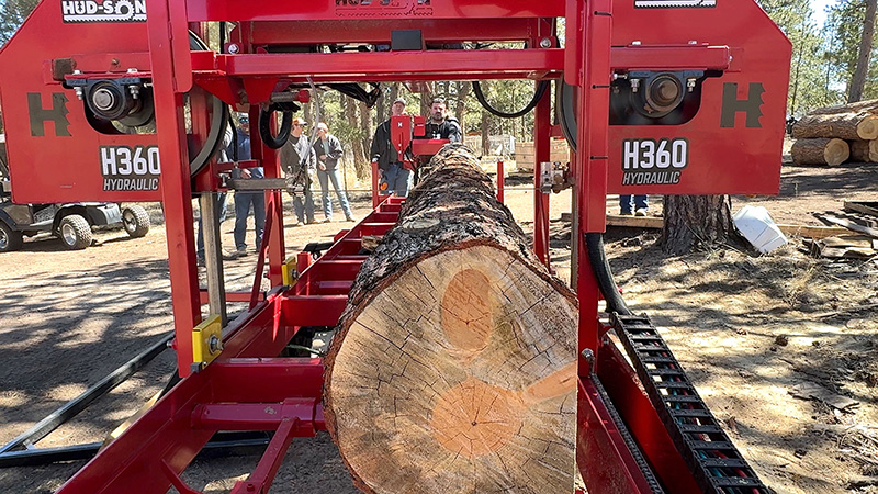 H360 Hydraulic Portable Sawmill Hudson