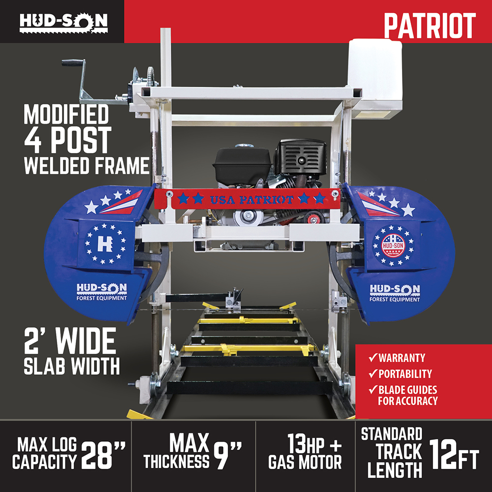 Patriot Portable Sawmill Product Details Hudson