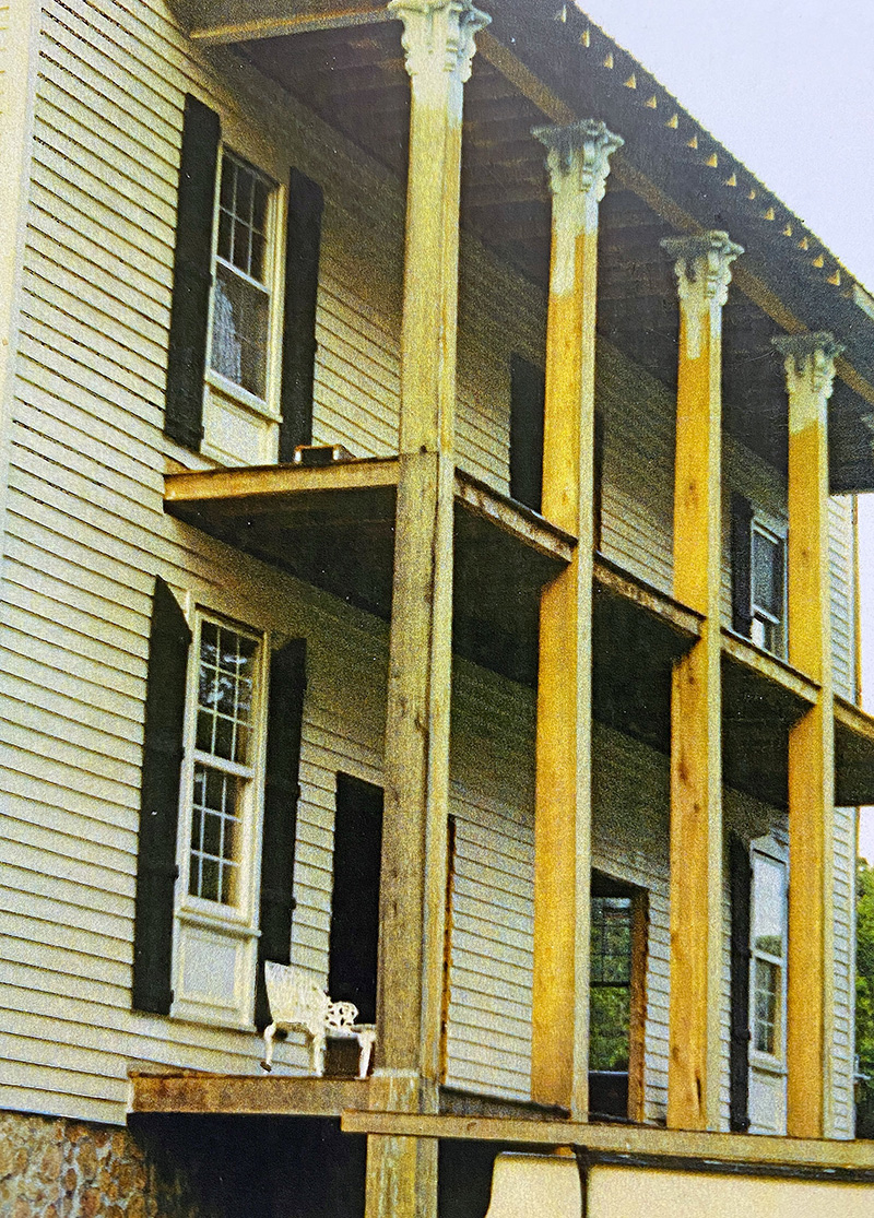 house pillars from hudson sawmill