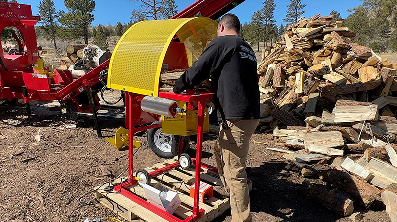 Electric Firewood Bundler Hudson