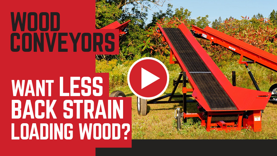 Want less Back strain loading wood?